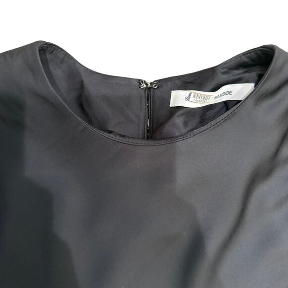 Samsoe Samsoe Maxi Madeleine Dress in Black, Size S - Picture 5 of 7